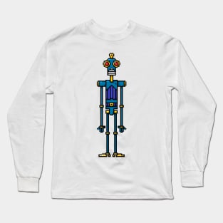 Pixel Robot 070 Long Sleeve T-Shirt